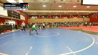 217 lbs Cons. Round 1 - Jackson Vasquez-Reyes, Eureka vs George Llaune, College Park