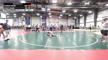154 lbs Rr Rnd 2 - Karson Adams, Midwest RTC vs Brody Reams, Ride Out Wrestling Club