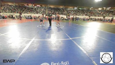 105 lbs Round Of 64 - Cayden Crawford, Pawhuska Huskies JH vs Ruger Franklin, Coalgate