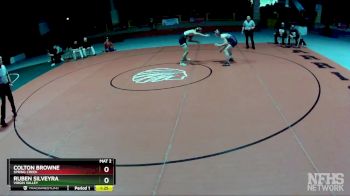144 lbs 1st Place Match - Colton Browne, Spring Creek vs Ruben Silveyra, Virgin Valley