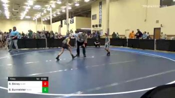 70 lbs Prelims - Rayden Shirey, Burrell vs Brooks Burmeister, Penn Trafford