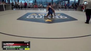 JV-20 lbs Round 2 - J.j. Patterson, Clear Creek-Amana vs Kamryn Wolkenhauer, Burlington Notre Dame