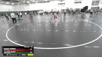 125 lbs Cons. Round 3 - Nathan Smith, Indianapolis vs Wyatt Skebba, Wisconsin