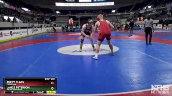 7A 220 lbs Cons. Semi - Avery Clark, Thompson vs Lance Peterson, Smiths Station Hs