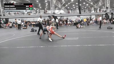 113 lbs Round 3 (6 Team) - Chase Smith, Mat Assassins Red vs Ethan Hauser, Savage WA Boogiemen