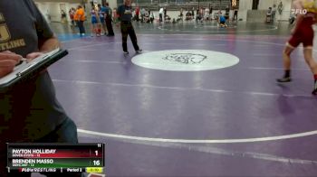 135 lbs Placement (4 Team) - David Mielke, WEM/JWP vs Isaac Halbakken, Dover-Eyota