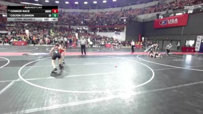 115 lbs Cons. Round 2 - Connor Race, Milton Monsters Wrestling Club vs Colton Clennon, New Richmond