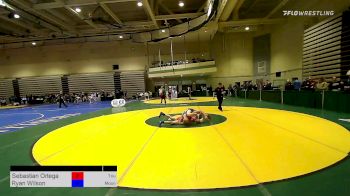 126A kg Semifinal - Sebastian Ortega, Triumph vs Ryan Wilson, Mount Vernon High School