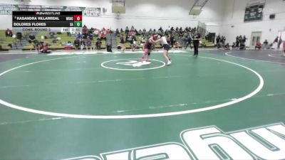 160 lbs Cons. Round 3 - Kasandra Villarreal, Mt. San Antonio College vs Dolores Flores, Santa Ana College