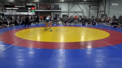 160 lbs Semifinal - Keeley Kehrli, Simpson vs Delise Villa, Iowa Central Community College