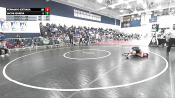 106 lbs Champ. Round 1 - Jacob Isordia, Los Alamitos vs Fernando Estrada, Imperial