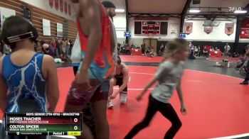 Round 4 - Moses Thacher, Fort Madison Wrestling Club vs Colton Spicer, Keokuk Kids Wrestling Club