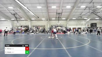 174 lbs Final - Christopher Minto, Nebraska vs Danny Wask, Navy