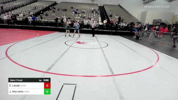 128b lbs Semifinal - Eric Lesak, Mac Arthur vs Jake Marretta, Hornets