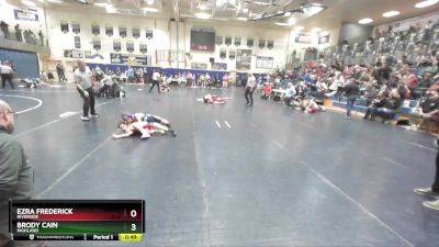 95 lbs Cons. Semi - Brody Cain, Highland vs Ezra Frederick, Riverside