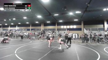 130 lbs Semifinal - Emily Marlowe, Red Star Wr Ac vs Kaiya Maggini, USA Gold