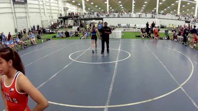 100 lbs Rhida Martinez, Texas Blue vs Josie Wilson, Kansas