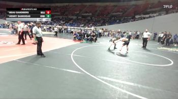 4A Boys 132 lbs Cons. Semi - Henry Bankhead, North Marion Boys vs Beau Sandberg, Molalla Boys