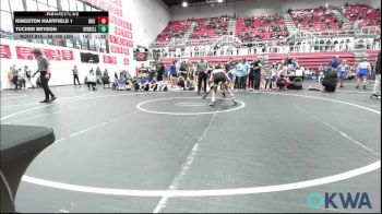 98-106 lbs Rr Rnd 2 - Kingston Hartfield 1, OKC Saints Wrestling vs Tucker Bryson, Division Bell Wrestling