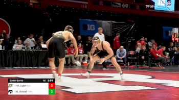 184 lbs Consolation - Max Lyon, Purdue vs Abe Assad, Iowa