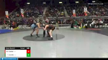 4A-170 lbs Cons. Round 2 - Tucker Smith, Cheyenne East vs Mathew Foster, Rock Springs
