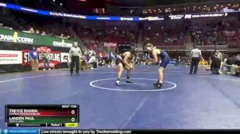 1 lbs Cons. Round 1 - Landen Paul, North Linn vs Treyce Ensign, Sumner-Fredericksburg