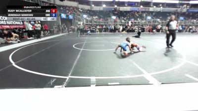 65 lbs Final - Rudy McAllister, Juggernaut Wrestling Club vs Jeremiah Minikwu, Ciwc Team Intensity
