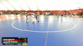 123-125 A Round 3 - Julian Gonzales, Albert Lea Area vs Logan Oeltjenbruns, Waska/BBE