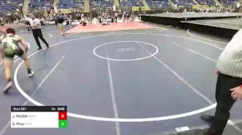 170 lbs Semifinal - Jace Mulder, Arena Wr Ac vs Genaro Pino, Team Pueblo