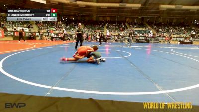 110 lbs 2nd Place - Line Nau Rarick, Westlake vs Chanlee McKinney, Woodland Wrestling Club