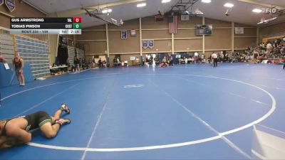 149 lbs Cons. Round 3 - Tobias Pinson, Colorado State vs Gus Armstrong, Valiant