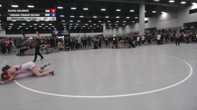 130 lbs Champ. Rd Of 64 - Ariana Criado-Silvar, ReZults Wrestling vs Olivia Kolbrek, South Dakota