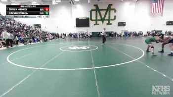 126 lbs Champ. Round 1 - Oscar Estrada, Royal vs Edrick Hinkley, Yucaipa