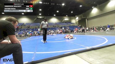 85-93 lbs Consolation - Emmerson Brackett, Farmington vs Kayden Sicka, Southern Illinois Bulldog Wrestling Club