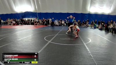 96 lbs Round 1 (3 Team) - Chansen Hart, Killer Elite vs Easton Beard, DWA