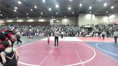 40 lbs Semifinal - Levi Whittenburg, Ceres Pups WC vs Maddox Rodriguez, The Valley WC