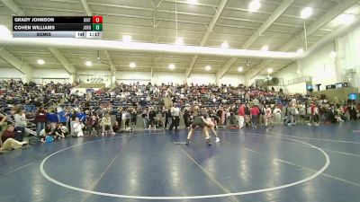 120 lbs Semis - Grady Johnson, Uintah vs Cohen Williams, Jordan