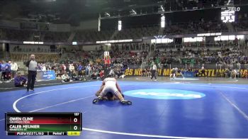 157 lbs Cons. Semi - Caleb Meunier, Minnesota St. vs Owen Cline, Colorado Mesa