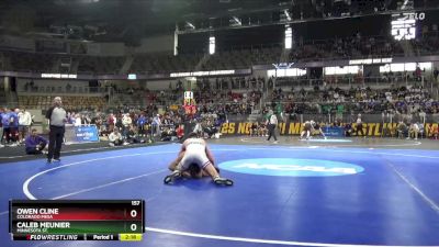 157 lbs Cons. Semi - Caleb Meunier, Minnesota St. vs Owen Cline, Colorado Mesa