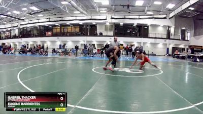 133 lbs 3rd Place Match - Gabriel Thacker, Otterbein University vs Eugene Barrientes, Adrian