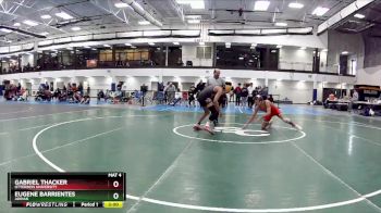 133 lbs 3rd Place Match - Gabriel Thacker, Otterbein University vs Eugene Barrientes, Adrian