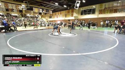 138 lbs Champ. Round 1 - Joshua Requena, Camarillo vs Lucas Legaspi, Bonita