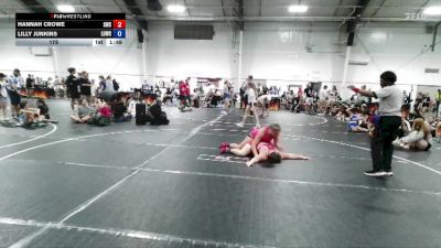 175 lbs Round 3 (4 Team) - Hannah Crowe, Storm Wrestling Center vs Lilly Junkins, Level Up Wrestling Center