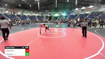 116 lbs Quarterfinal - Isaac Woolman, Top Team Colorado vs Isiah Estrada, NM Bad Boyz