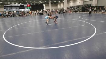144 lbs Quarters - Quincey Crawford, BullTrained Wrestling vs Connor Surrette, Cardinal Wrestling Club