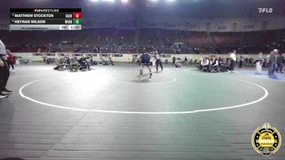 B3A-285 lbs Quarterfinal - Matthew Stockton, Cashion vs Keynan Wilson, Wyandotte