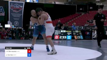 82 kg Quarters - Andrew Berreyesa, New York Athletic Club vs Johanner Correa, North Carolina