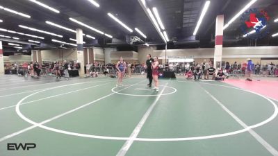 120 lbs Semifinal - Dalilah Coyle, Amped Wrestling Club vs MacKenzie Harris, Spartan Mat Club
