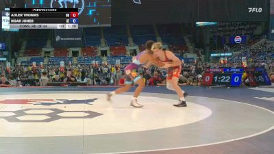 150 lbs Cons. Rd Of 64 - Adler Thomas, OH vs Noah Jones, AZ