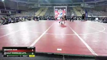152 lbs Semifinal - Bradley Rodriguez-Little, MN vs Brandon Dean, NJ